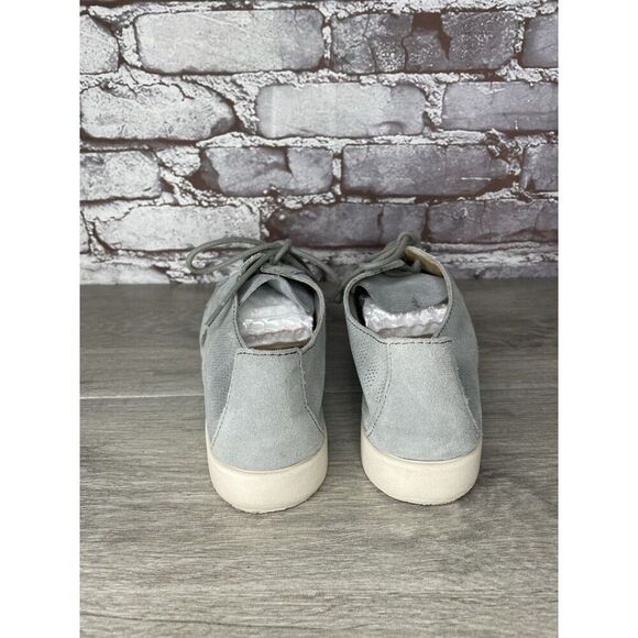 Born Passi Derby Blue Suede Leather Perforated Oxfords Lace Up Shoes Women Sz 9M - Picture 4 of 16